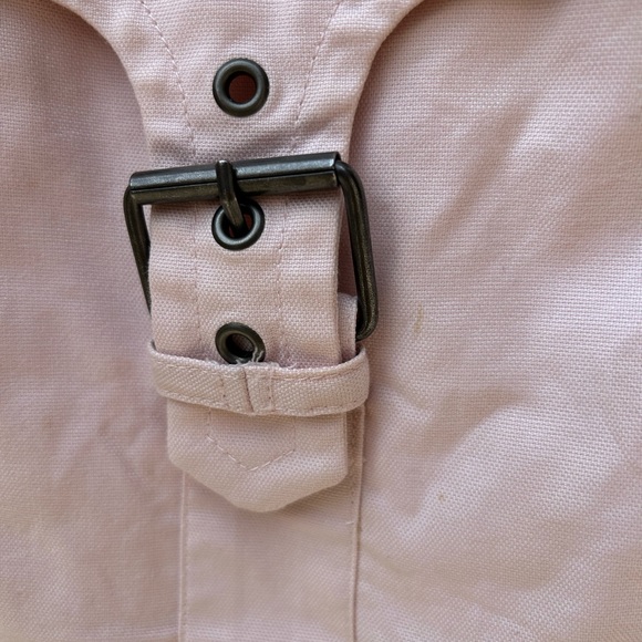 tommy hilfiger baby pink short trench coat - Picture 12 of 12